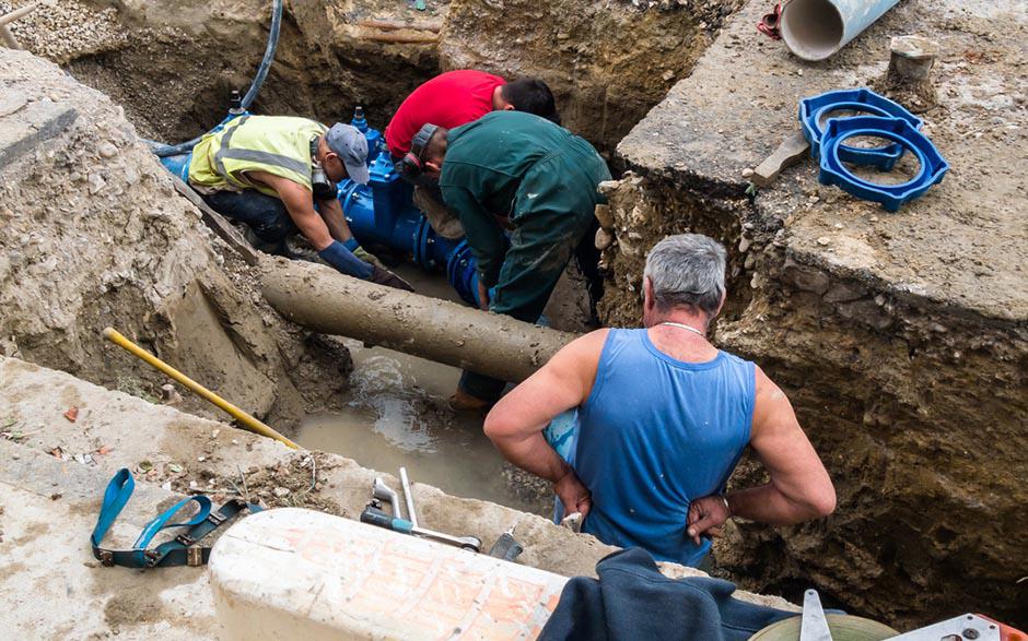 canalisation egout Noisy-le-Sec